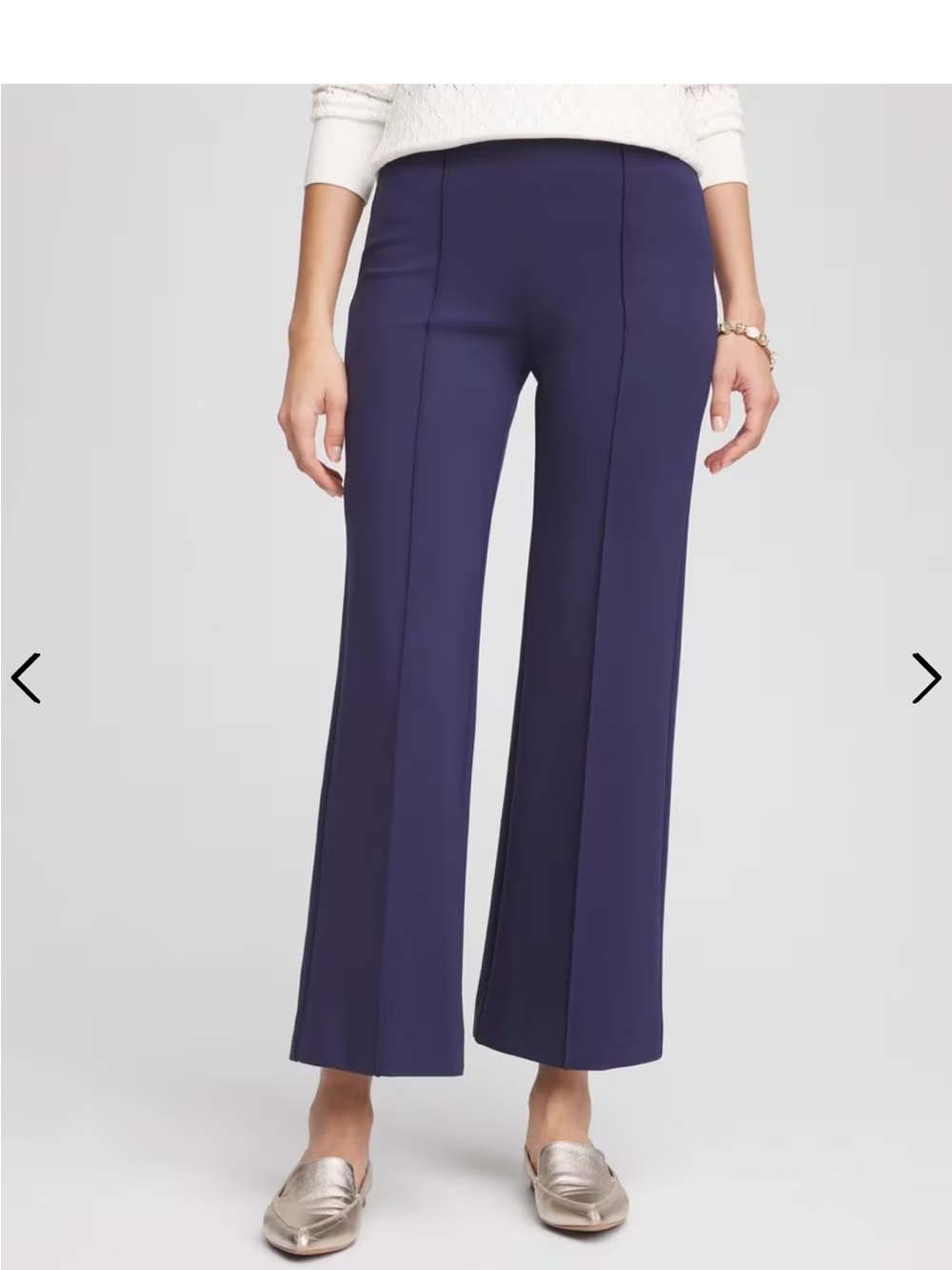 Chicos Lightweight Juliet Kick Flare Pants